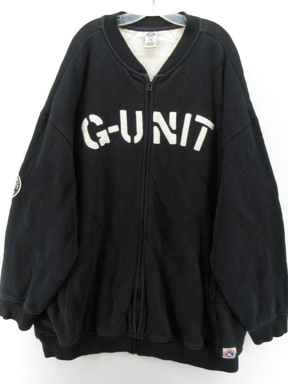 VGT G-Unit Jacket 5XB Big Quilted Sweatshirt Hip Hop Baggy NYC Y2K *